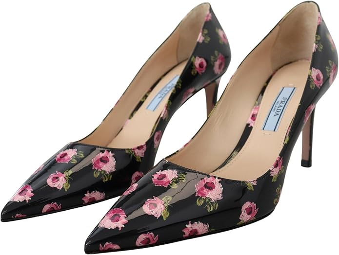 prada floral shoes